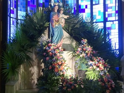 María Auxiliadora, fiesta del 24 de mayo. 