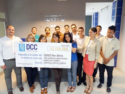 Becas gracias a Data Center. 