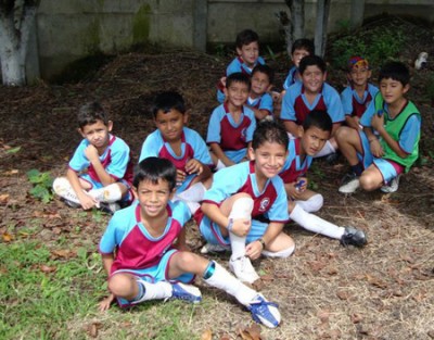 Niños de Oratorio San Luís Gonzaga. El Salvador.