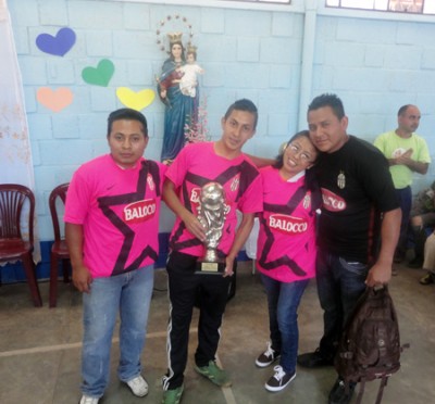 Ganadores del primer lugar. 