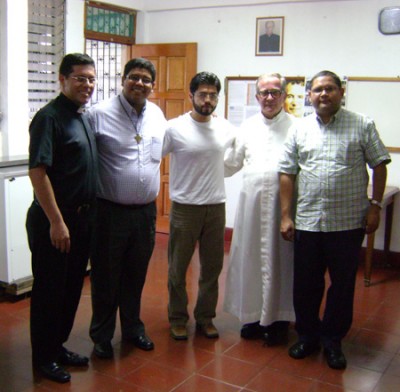 Salesianos que trabajan por la pastoral en Nicaragua. 