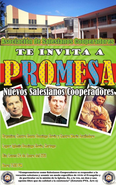 Salesianos cooperadores Costa Rica.