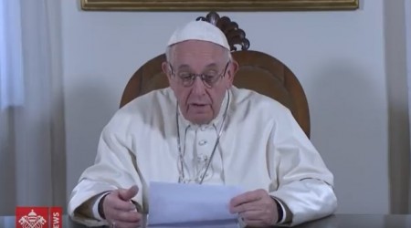 Francisco envió un mensaje para su encuentro con la juventud indígena