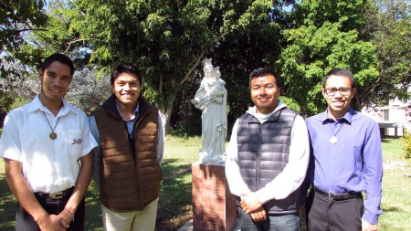 Nuevos formandos salesianos en CAM.