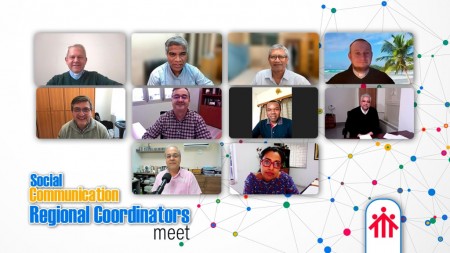 Equipo de coordinadores regionales de Comunicación Social.