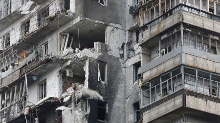 Bombardeos en Mariupol / Fotografía: Vatican News