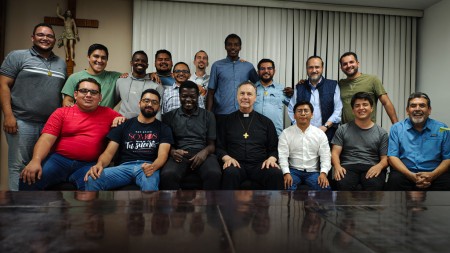 Durante el Curso de Preparación para la Profesión Perpetua, los hermanos en formación vivieron una intensa experiencia de fraternidad, oración y discernimiento vocacional en el CRESCO América.