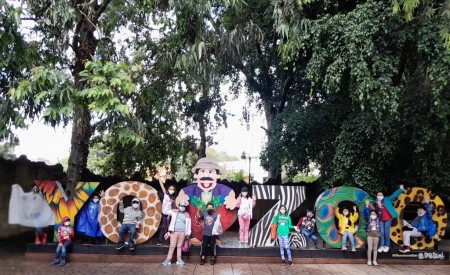 La visita al zoológico fue significativa para los niños de ENE.