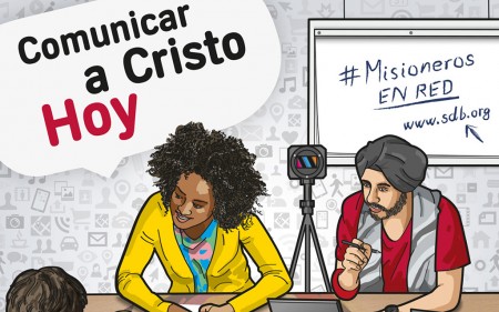 la Jornada Misionera Salesiana pretende crear un puente entre la animación misionera y la comunicación social abordando el tema del anuncio del Evangelio en el mundo de los redes sociales.