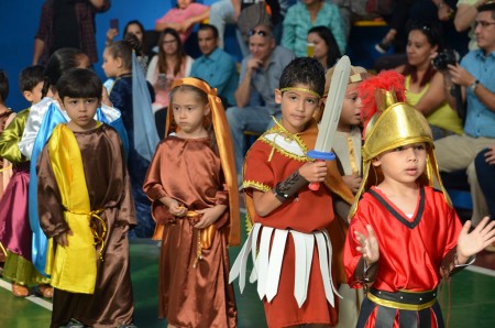 Vía Crucis. Don Bosco. Zapote 2016.