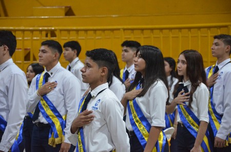Estudiantes del Colegio Salesiano san Juan Bosco, Granada, Nicaragua, 2022.