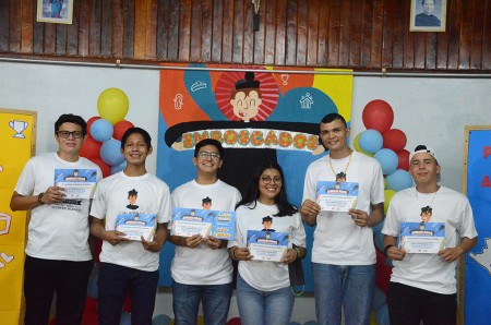 Jóvenes representantes de las casas salesianas en Nicaragua que participaron en el Emboscados Nacional.