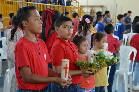 ¡Jesús vive hoy! Colegio Salesiano en Granada celebró la Pascua de Resurrección. 