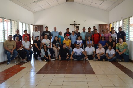 El retiro se llevo a cabo en la casa de retiro Don Bosco en Catarina.