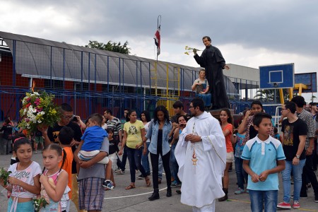 Celebración a Don Bosco en CEDES 2016.