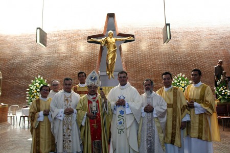 P. Luís Fernando Acevedo SDB, en su ordenación sacerdotal. 