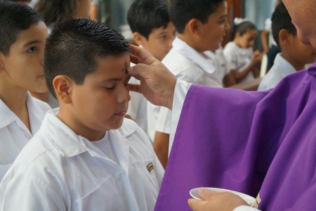 Ceniza 2017. Colegio Don Bosco. Granada. 