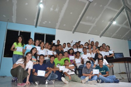 Taller de primeros auxilios para el MJS en Petén.