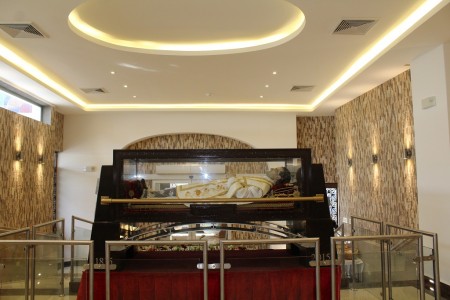 Capilla con la reliquia insigne de Don Bosco. Panamá. 