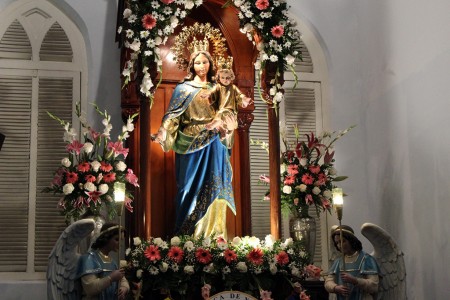 Mes de María. Colegio Don Bosco. Granada. 