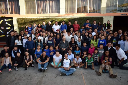 Fiesta a Don Bosco por el MJS de Guatemala. 