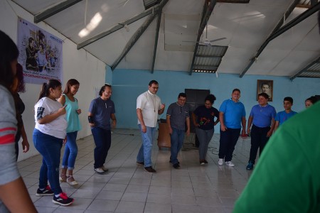 J&oacute;venes del MJS Parroquia San Benito, Pet&eacute;n.