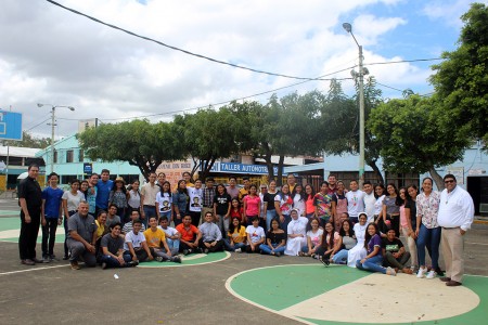 Líderes del MJS Nicaragua.