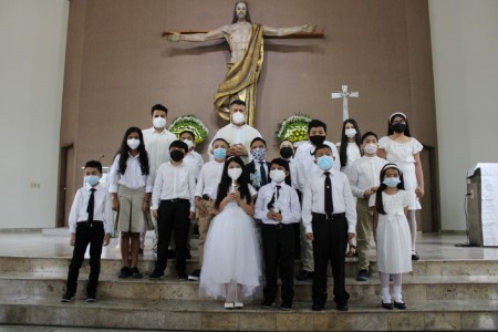 Este sacramento será el inicio del camino para prepararse para la Primera Comunión y posteriormente la Confirmación.