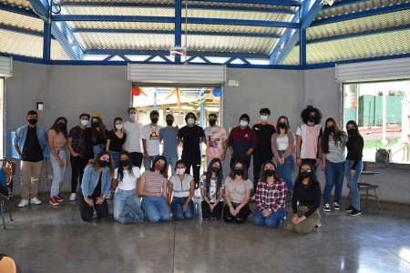 Estos jóvenes culminarán este mes su etapa de secundaria y se integrarán el próximo año a la vida universitaria.