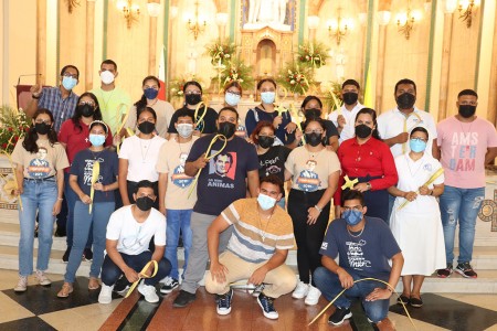 Jóvenes respondieron al llamado misionero en este tiempo litúrgico.