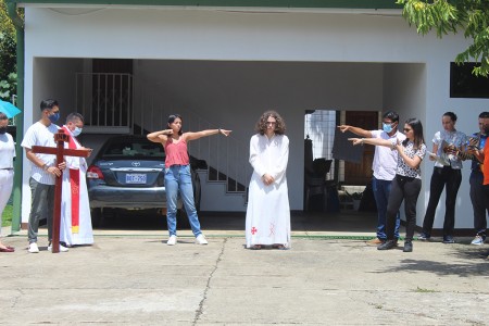 Las celebraciones de Semana Santa permitieron a los jóvenes profundizar en su experiencia cristiana.