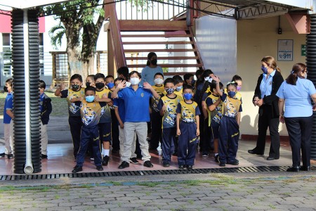 El Instituto Salesiano San Miguel está lleno de felicidad por tener de regreso a sus alumnos.