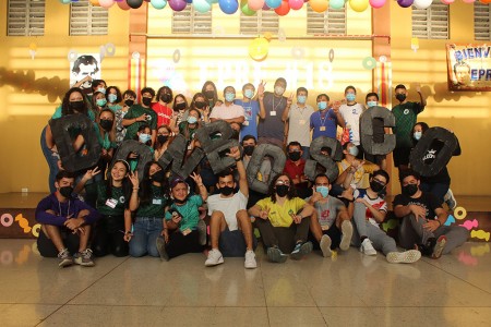 Jóvenes que pertenecen a EPRE del Centro Don Bosco, Pérez Zeledón.