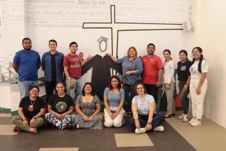 Durante tres días, la delegada inspectorial de Comunicación Social recorrió la Basílica Don Bosco y el Instituto Técnico Don Bosco de Panamá.