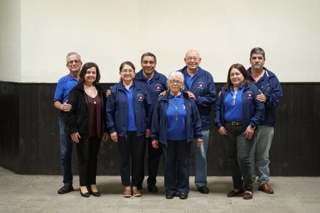 Integrantes de uno de los grupos parroquiales inician el año con fe y compromiso.