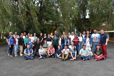 Participantes del Encuentro Formativo de Salesianidad en Costa Rica, fortaleciendo su identidad educativa en el espíritu de Don Bosco.