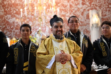 El padre Julio Navarro, SDB, Inspector de Centroamérica, animó a la comunidad del Colegio Salesiano Santa Cecilia a vivir y transmitir la esperanza, durante su visita inspectorial.
