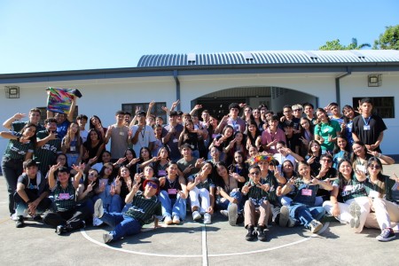Los j&oacute;venes crearon un ambiente de familia, alegr&iacute;a y confianza durante el fin de semana.
