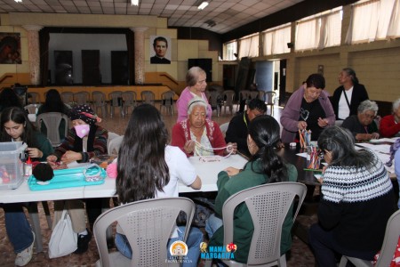 Ancianitas de San Jos&eacute; disfrutan con alegr&iacute;a una jornada llena de sonrisas, cari&ntilde;o y momentos especiales en la Obra Social Mam&aacute; Margarita.