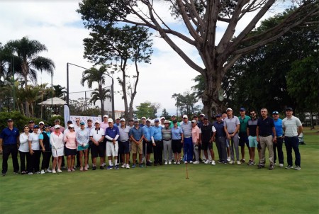 Participantes del 17 torneo de Golf por CEDES DB. 