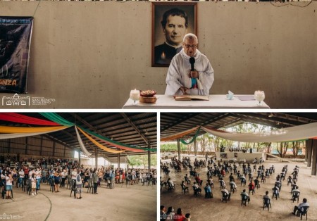 Eucaristía de Don Bosco en la cual se realizó el envío de servidores.