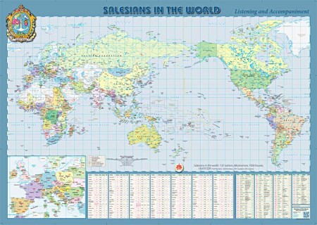 Mapa mundial SDB