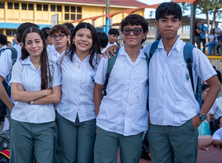Estudiantes del Colegio Salesiano Don Bosco de Masaya regresan a clases 2026 entre sonrisas y entusiasmo, reflejando el esp&iacute;ritu salesiano que anima el nuevo a&ntilde;o escolar.