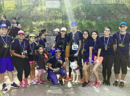 Tercera carrera salesiana. Honduras. 