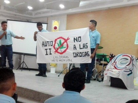 No a las drogas. CFP San Juan Bosco. 2019