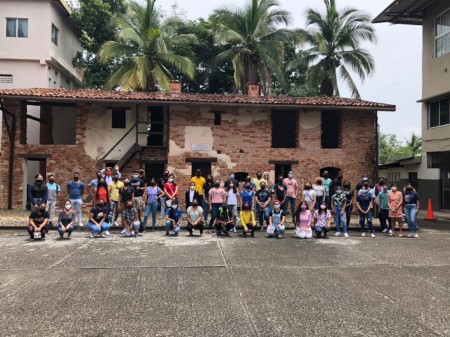 En este encuentro formativo participaron 47 jóvenes de los 7 grupos juveniles.