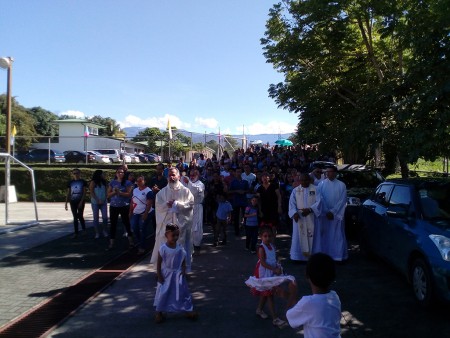 Fiesta de corpus en Pérez Zeledón 2018.- 