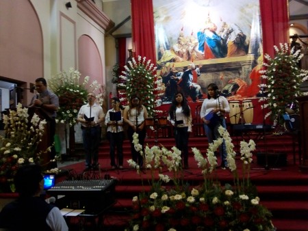 Concierto a María Auxiliadora, Parroquia Divina Providencia. Guatemala. 