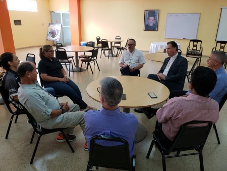 Don Àngel y su encuentro con los exalumnos del ITDB. 