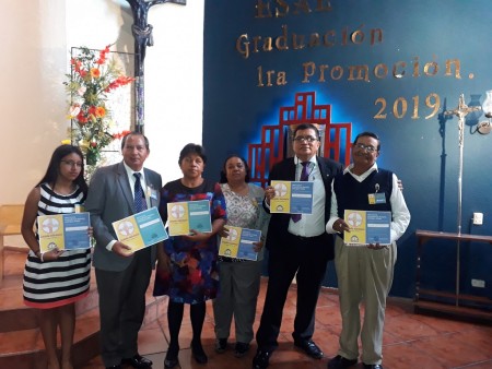 Graduados de la Escuela Salesiana de Laicos. Guatemala 2019.- 